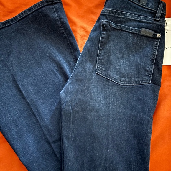 Brand new with tags 7 for all man kind megaflare size 27 - Picture 3 of 7